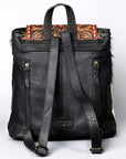 American Darling Hand Tooled Hair On Genuine Leather Women Bag Western Handbag Purse