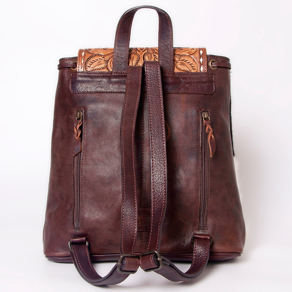 ADBGZ102 American Darling Hand Tooled Hair On Genuine Leather Women Bag Western Handbag Purse