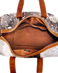 American Darling Women's Duffel Bag Western Hair On Genuine Leather Handbag and Ladies Purse