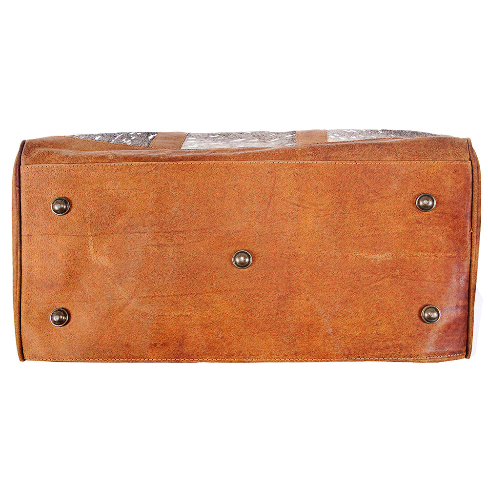 ADBGS174BRAHACSL American Darling Hair On Genuine Leather Women Bag Western Handbag Purse