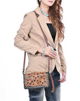 American Darling Organizer Saddle Blanket Genuine Leather Western Women Bag Handbag Purse | for Cute Travel