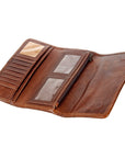American Darling ADBG486A Wallet Hand Tooled Genuine Leather Women Bag Western Handbag Purse