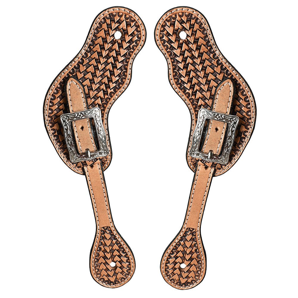 Handcrafted Genuine Leather Spur Straps For Men And Women Premium Western Equipment