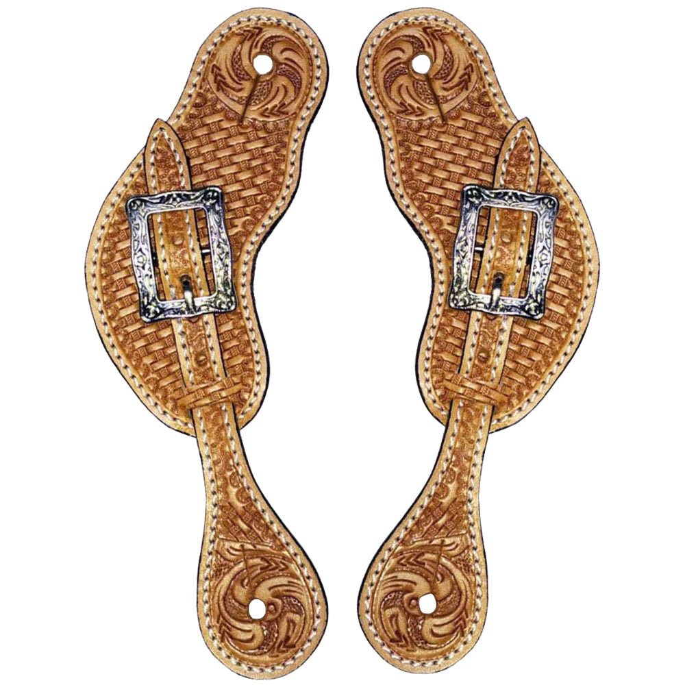 Handcrafted Genuine Leather Spur Straps For Men And Women Premium Western Equipment