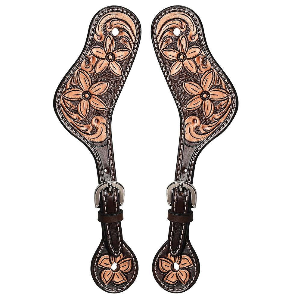 Handcrafted Genuine Leather Spur Straps For Men And Women Premium Western Equipment