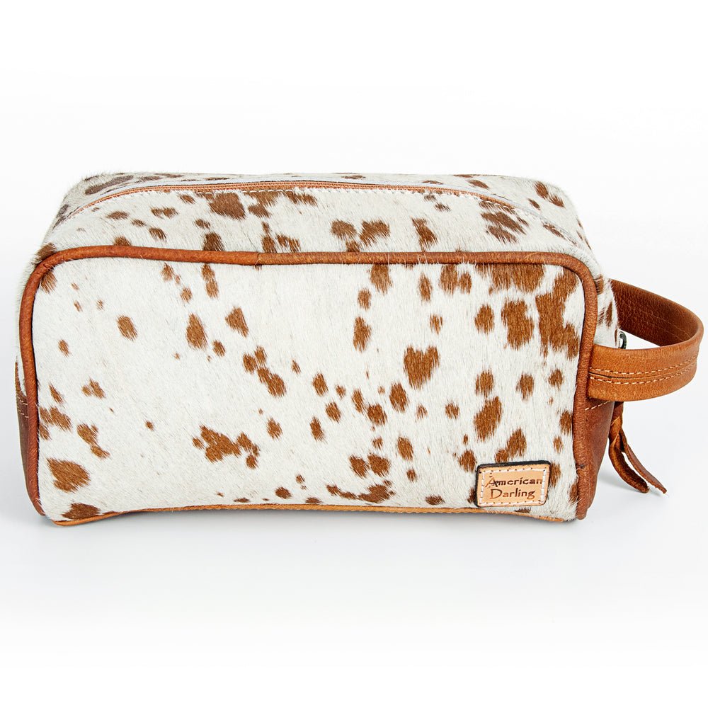 American Darling Hand Tooled Hair On Genuine Leather Women Bag Western Handbag Purse