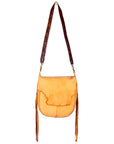 American Darling ADBGZ115 Messenger Genuine Leather Women Bag Western Handbag Purse