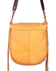 American Darling ADBGZ115 Messenger Genuine Leather Women Bag Western Handbag Purse