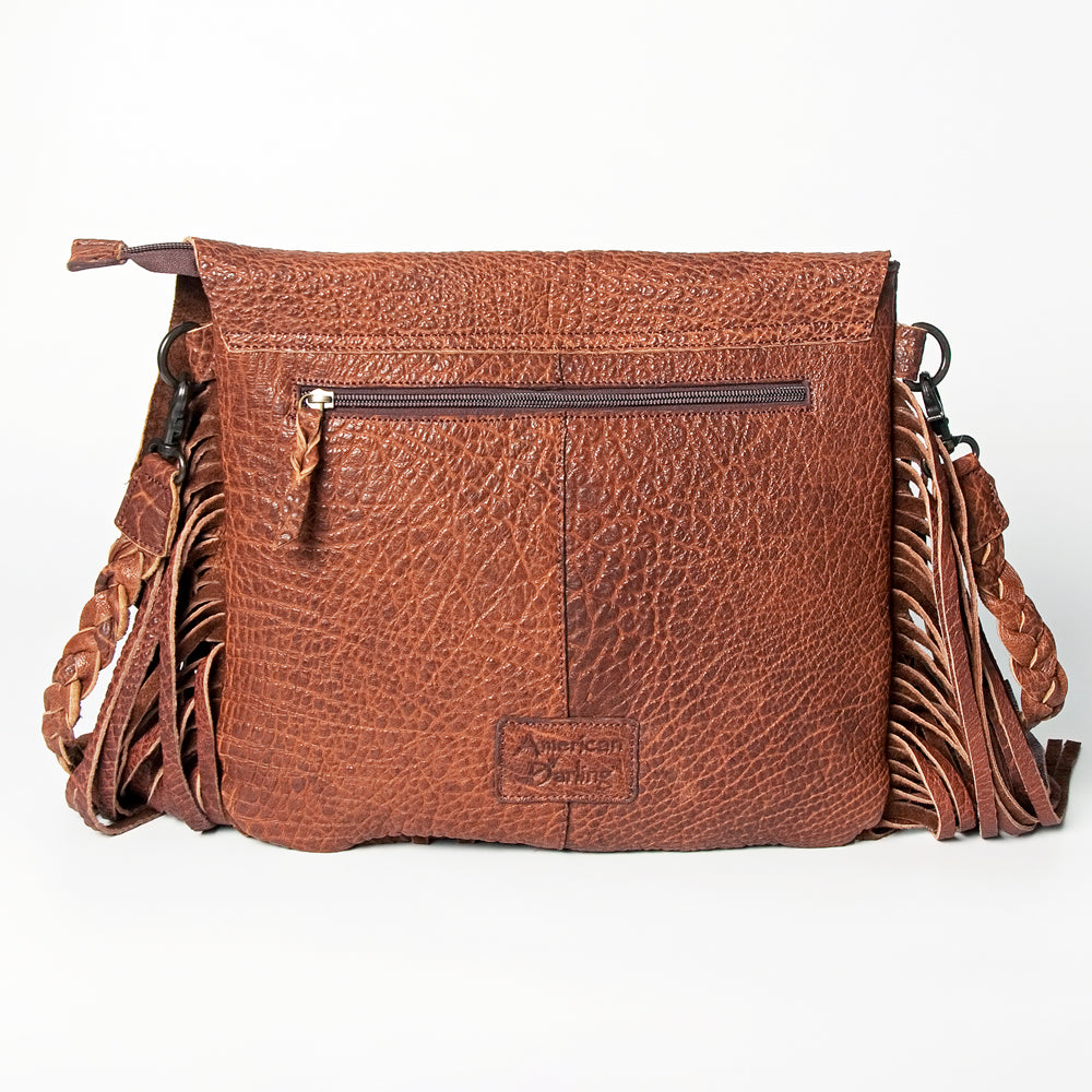 American Darling Messenger Genuine Leather Women Bag Western Handbag Purse