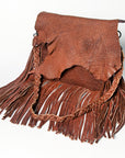 American Darling Messenger Genuine Leather Women Bag Western Handbag Purse