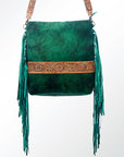 American Darling ADBGZ121 Large Crossbody Hand Tooled Genuine Leather Women Bag Western Handbag Purse
