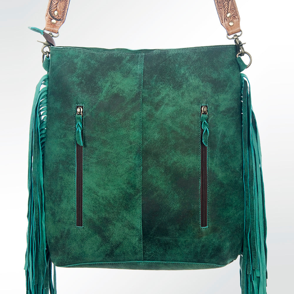 American Darling ADBGZ121 Large Crossbody Hand Tooled Genuine Leather Women Bag Western Handbag Purse