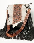 American Darling Cross Body Hair On Genuine Leather women bag western handbag purse