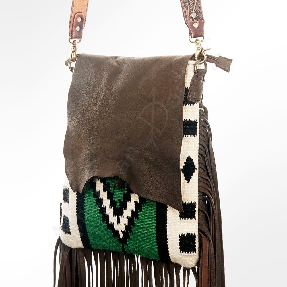 American Darling Cross Body Saddle Blanket Genuine Leather women bag western handbag purse