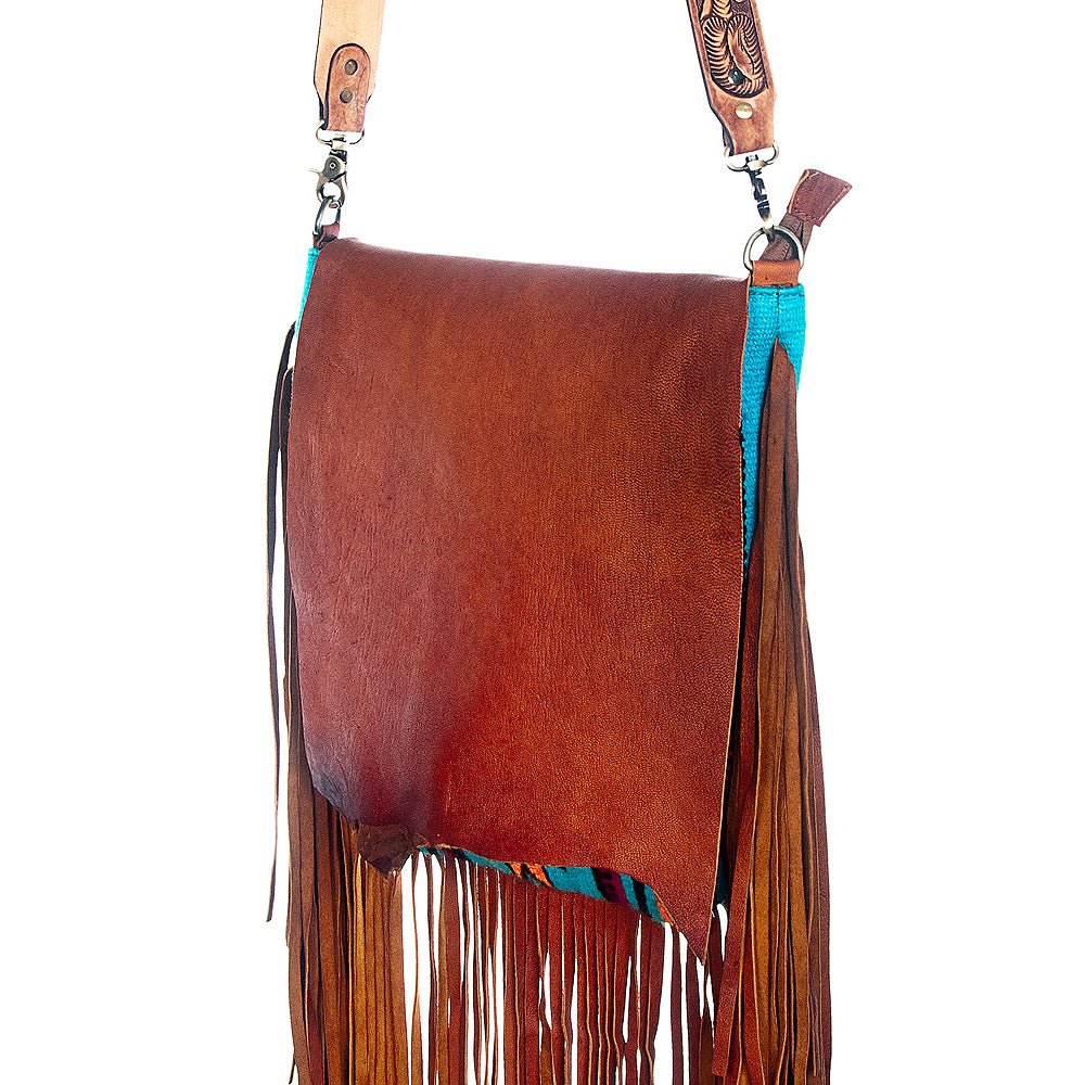 American Darling Cross Body Saddle Blanket Genuine Leather women bag western handbag purse