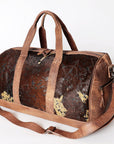American Darling Women's Duffel Bag Western Hair On Genuine Leather Handbag and Ladies Purse