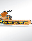 American Darling ADSTF101 Hand Tooled Genuine Leather Crossbody Handle Strap For Bags