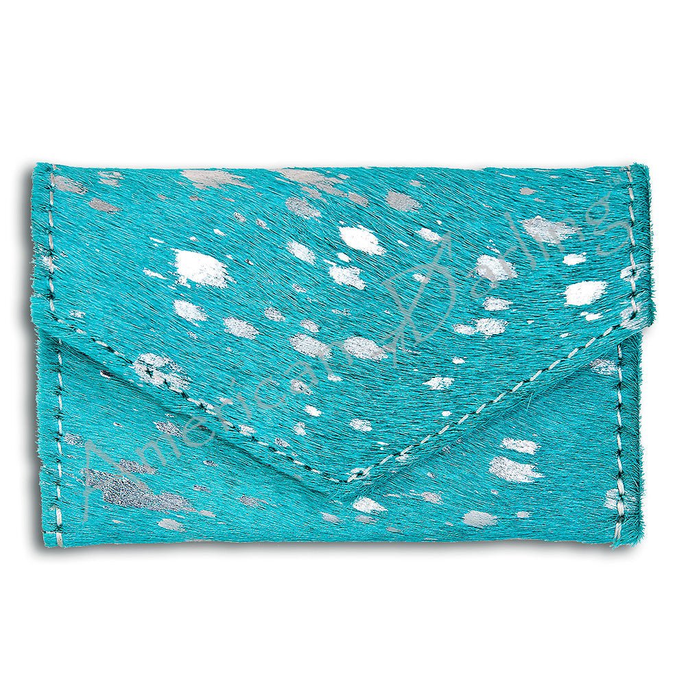 American Darling Coin Purse Hair On Genuine Leather Women Bag Western Handbag Purse
