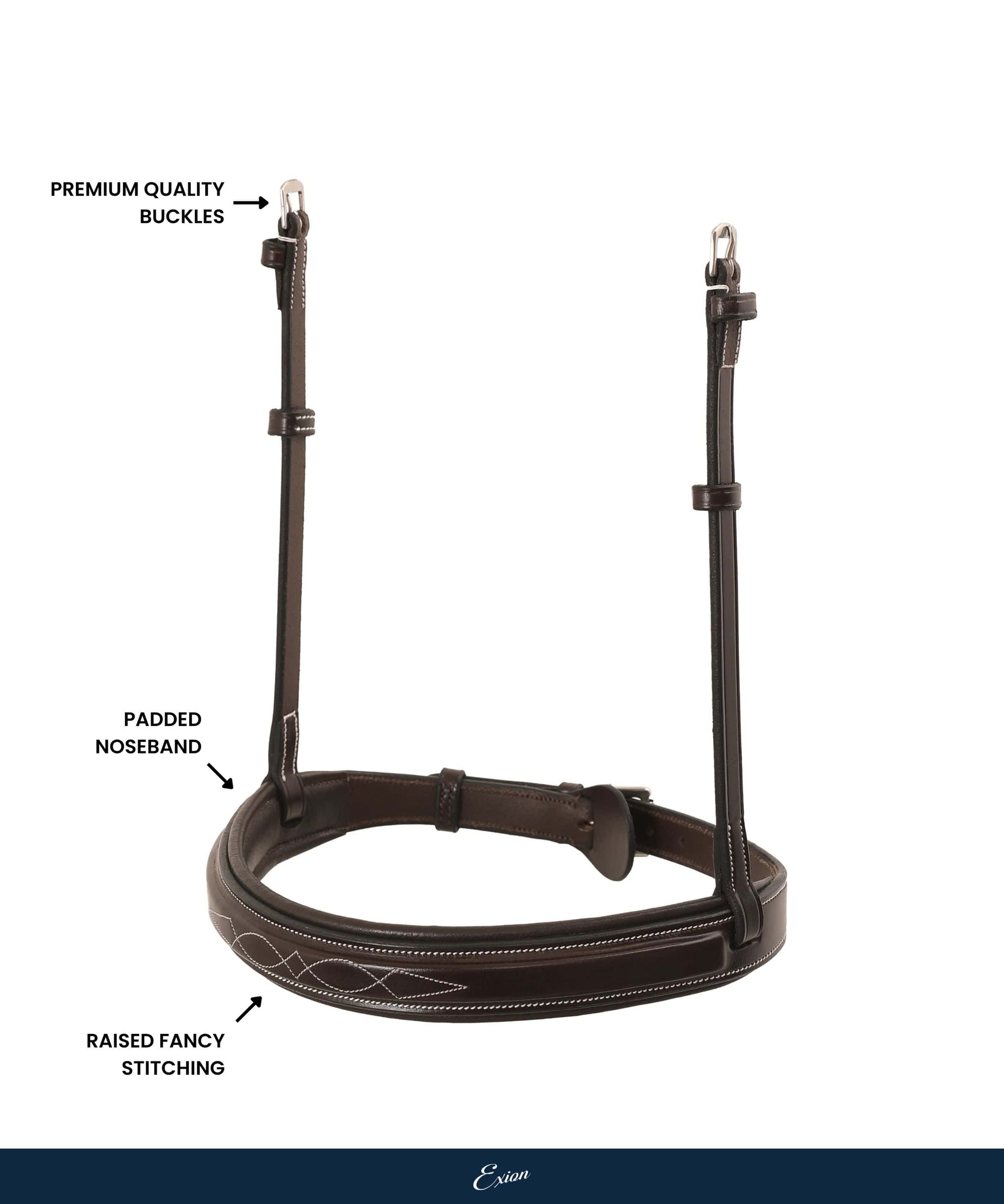 Replacement Noseband of ExionPro Padded Hunter Bridle