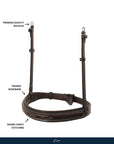 Replacement Noseband of ExionPro Padded Hunter Bridle