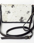 American Darling ORGANISER Upcycled Wool Genuine Leather women bag western handbag purse