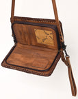 American Darling Organizer Hair On Genuine Leather Western Women Bag Handbag Purse | for Cute Travel