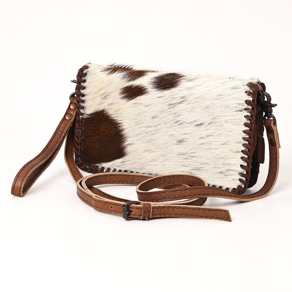 American Darling Organizer Hair On Genuine Leather Western Women Bag Handbag Purse | for Cute Travel