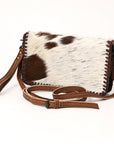 American Darling Organizer Hair On Genuine Leather Western Women Bag Handbag Purse | for Cute Travel