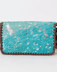 American Darling Organizer Saddle Blanket Genuine Leather Western Women Bag Handbag Purse | for Cute Travel