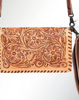 American Darling Organizer Saddle Blanket Genuine Leather Western Women Bag Handbag Purse | for Cute Travel