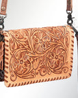 American Darling Organizer Saddle Blanket Genuine Leather Western Women Bag Handbag Purse | for Cute Travel