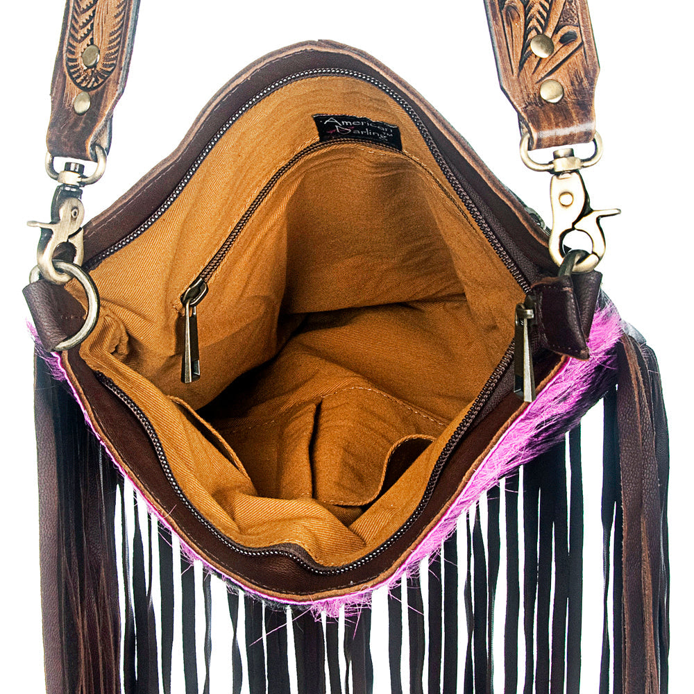ADBGZ156 American Darling Hair On Genuine Leather Women Bag Western Handbag Purse