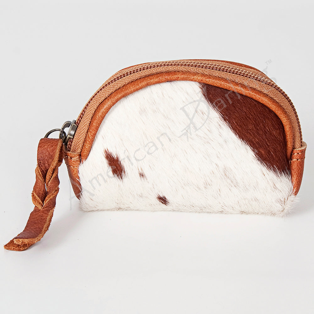 American Darling Coin Purse Hair On Genuine Leather Women Bag Western Handbag Purse