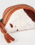 American Darling Coin Purse Hair On Genuine Leather Women Bag Western Handbag Purse