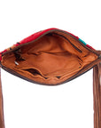 American Darling ADBGZ157DAR2 Clutch Hand Tooled Saddle Blanket Genuine Leather Women Bag Western Handbag Purse