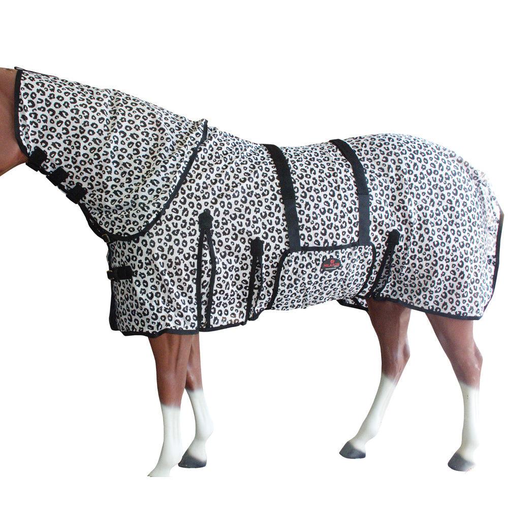 HILASON Horse Fly Sheet UV Protect Breathable Mesh Bug Mosquito Spring | Summer Horse Rug | Fly Rug