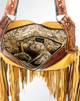 American Darling Crossbody Full Grain Genuine Leather Western Women Bag Handbag Purse | for