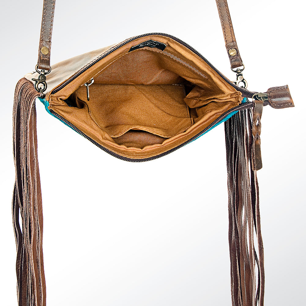 American Darling Small Crossbody Genuine Leather women bag western handbag purse