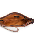 American Darling ADBG344YLAC2 Wristlet Hair On Genuine Leather Women Bag Western Handbag Purse