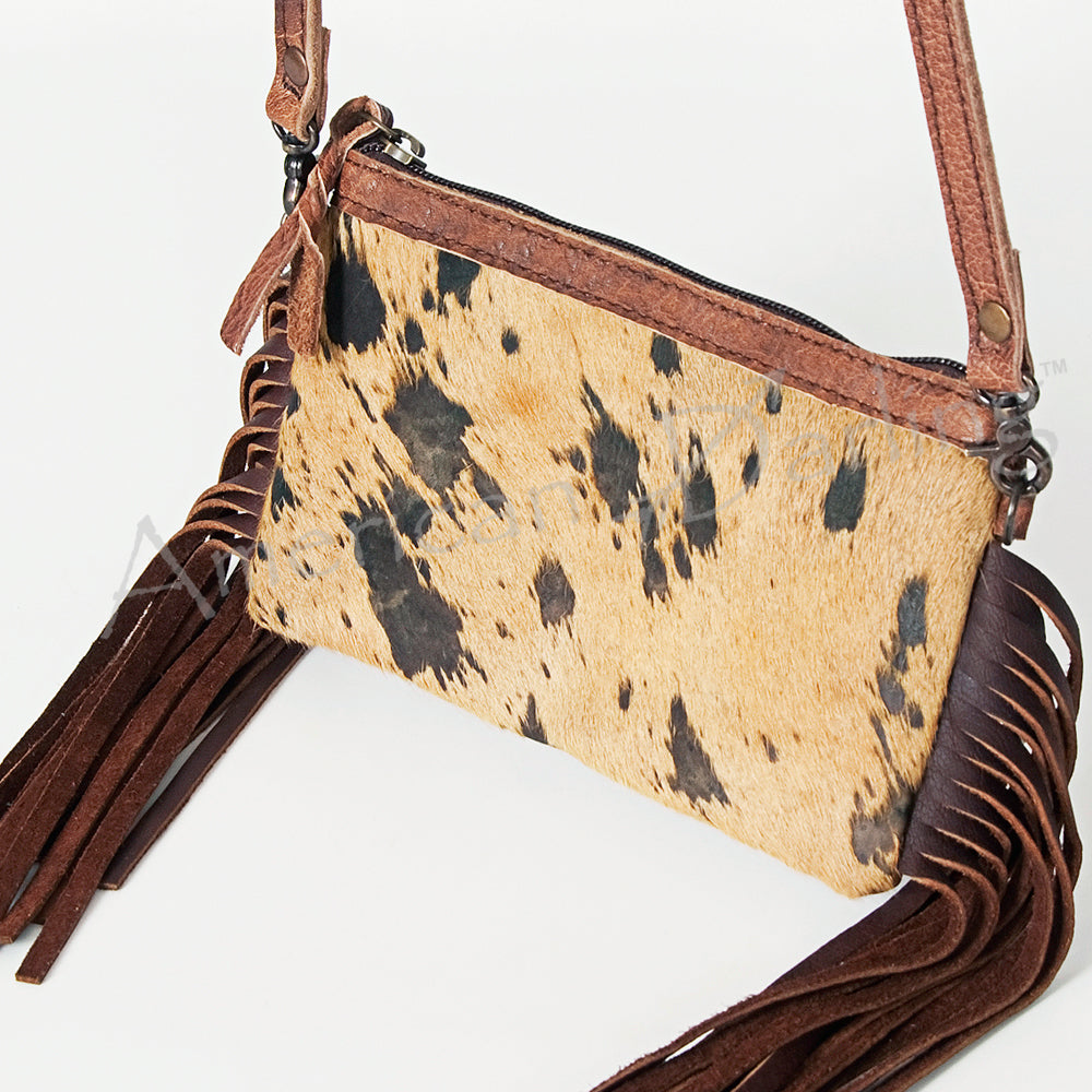 American Darling Small Crossbody Hair On Genuine Leather Women Bag Western Handbag Purse
