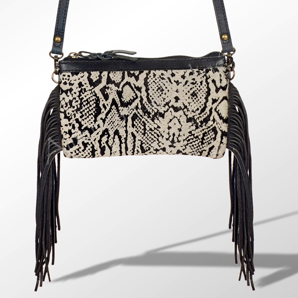 American Darling Small Crossbody Hair On Genuine Leather Women Bag Western Handbag Purse