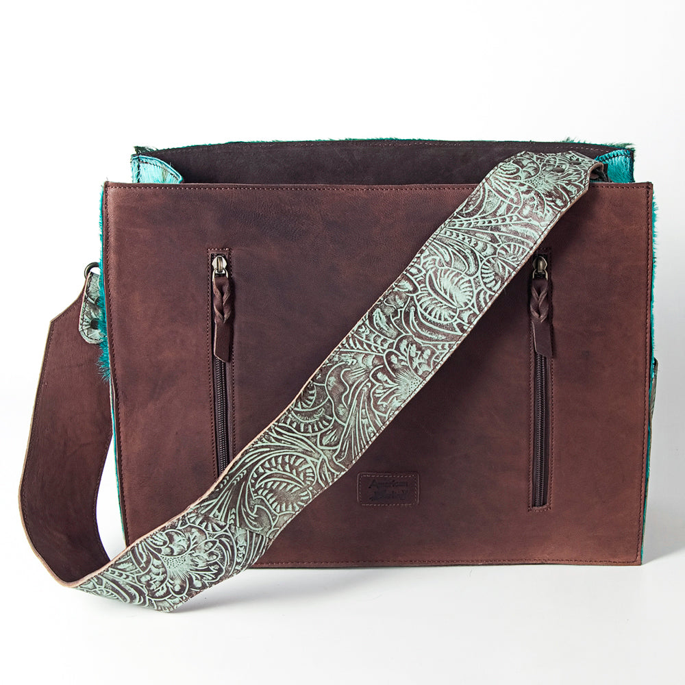 American Darling ADBGZ163 Tote Hand Tooled Genuine Leather Women Bag Western Handbag Purse