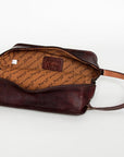 ADBGZ165 American Darling Hand Tooled Genuine Leather Women Bag Western Handbag Purse