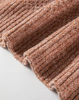 Luciana Eyelet Drop Shoulder Sweater