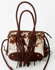 American Darling ADBGD117 Tote Hair-On Genuine Leather Women Bag Western Handbag Purse