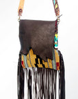 American Darling Messenger Saddle Blanket Genuine Leather Women Bag Western Handbag Purse