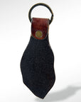 American Darling ADKR162 Hand Tooled Carved Genuine Leather Keyring