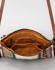 American Darling Saddle Blanket Genuine Leather Women Bag Western Handbag Purse