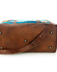 American Darling Duffel Saddle Blanket Genuine Leather Women Bag Western Handbag Purse