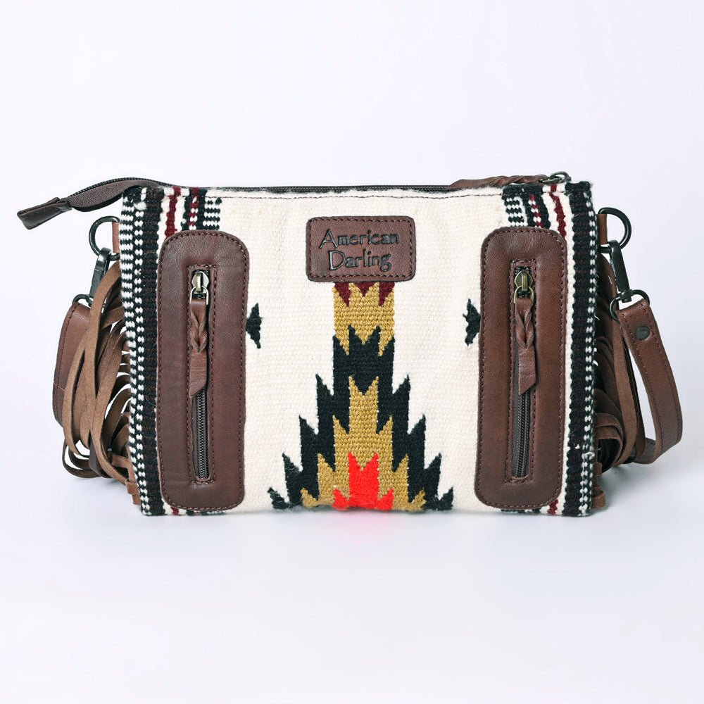 American Darling Cross Body Saddle Blanket Genuine Leather Women Bag Western Handbag Purse